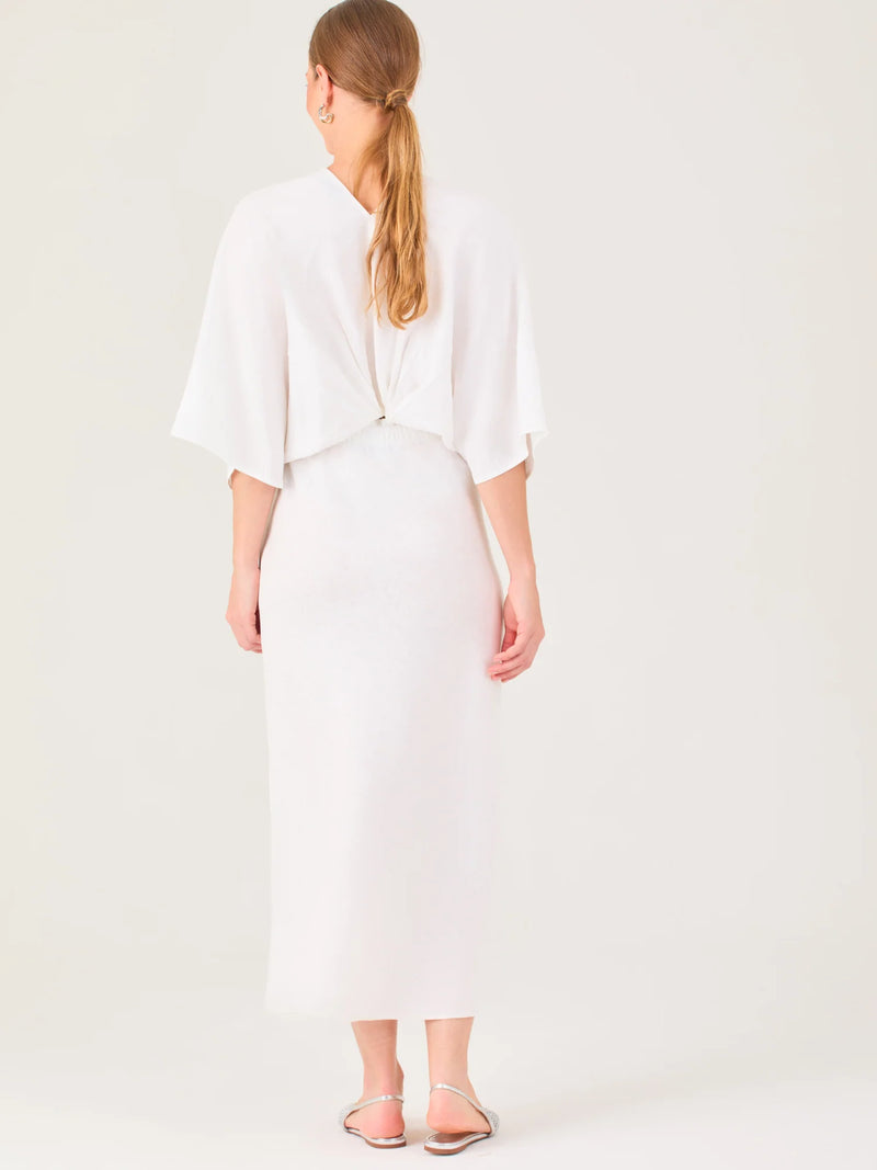 Falda Larga Clarella Blanco