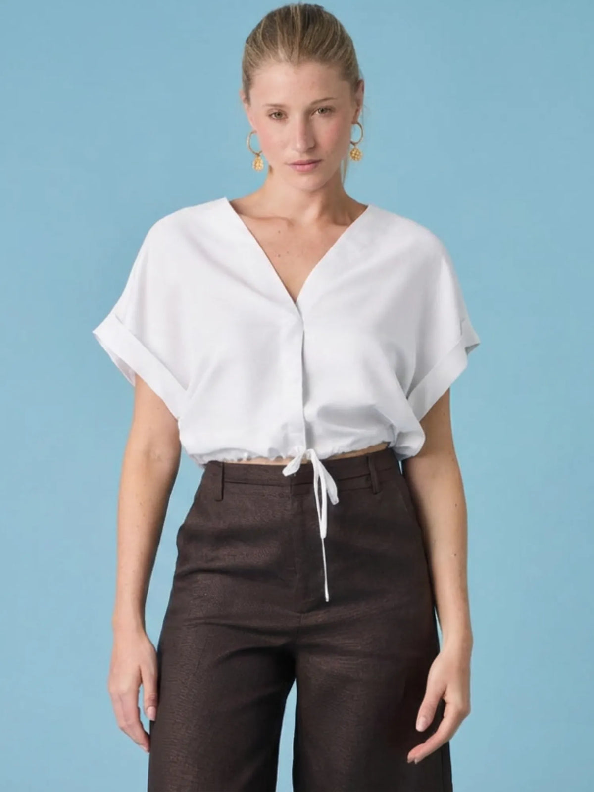Albertina White Blouse