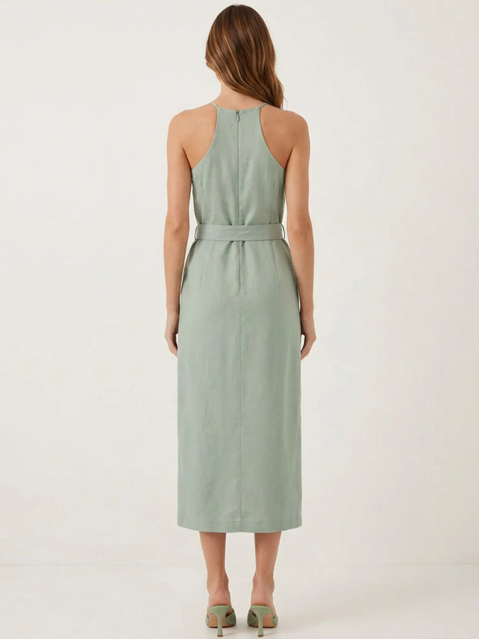 Alegra Long Dress Green