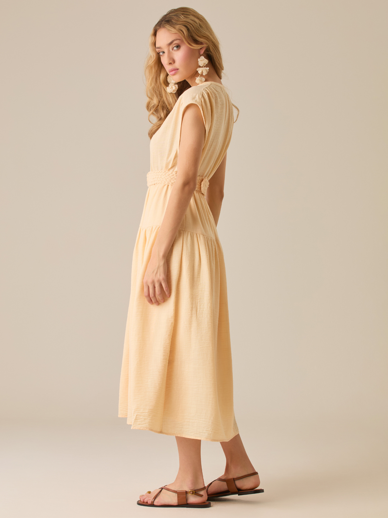 Long Dress Rufina Vanilla