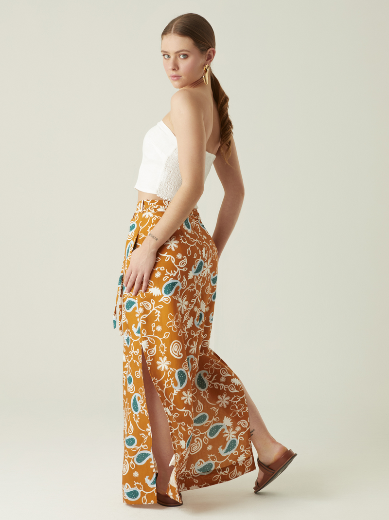 Long Skirt Kartik Orange