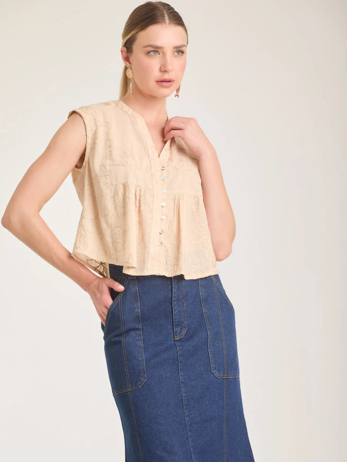 Saya Blouse Sand