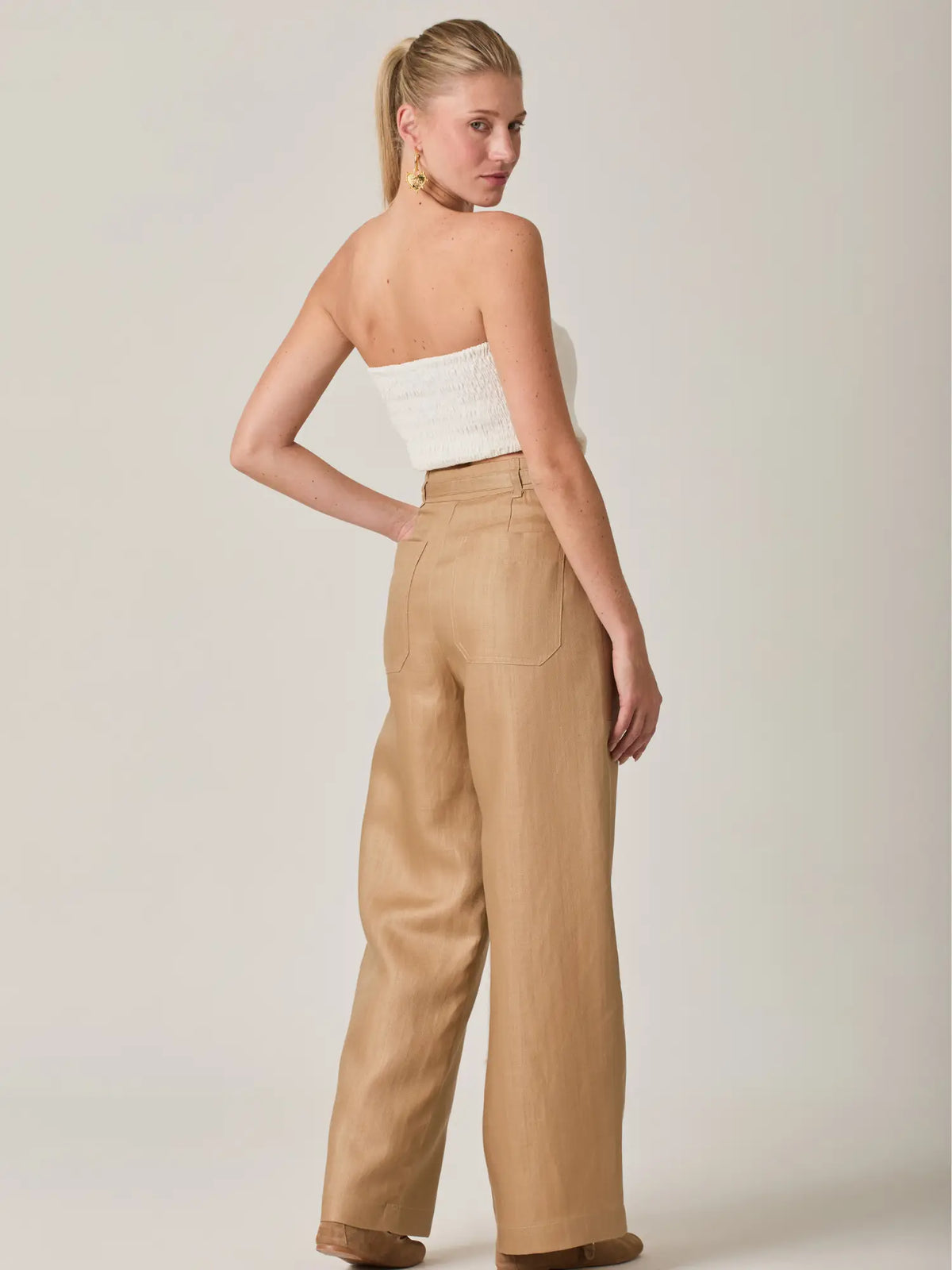 Jakob Long Pants Camel