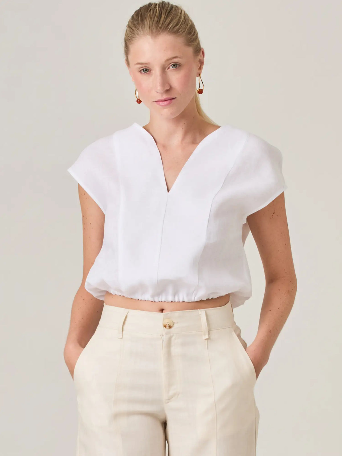 Massi Blouse White