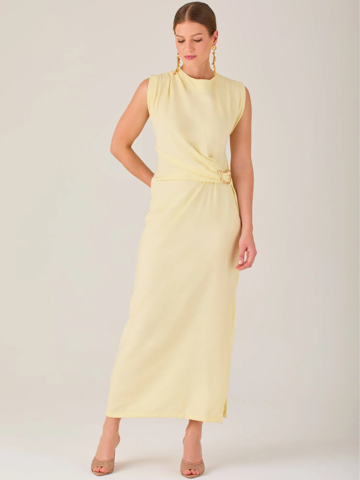 Tropia Long Dress Yellow