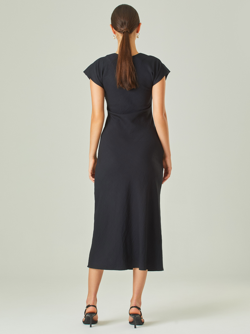 Loura Long Dress in Black