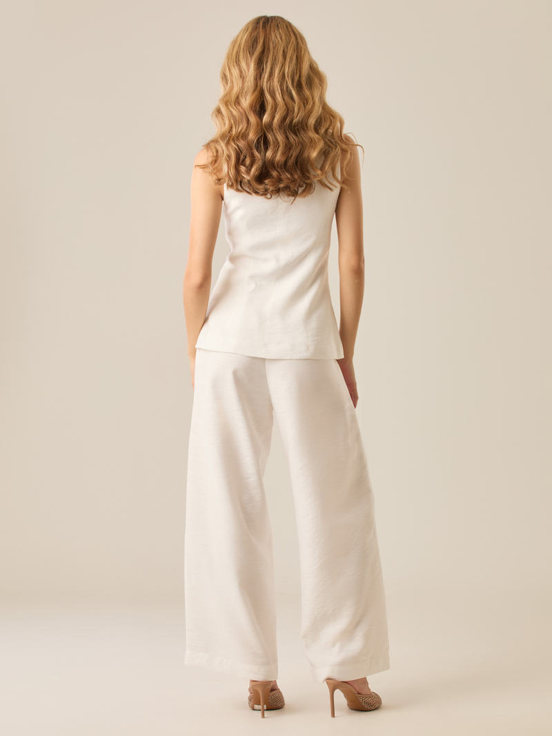 Long Pants Kanoa Pearl White