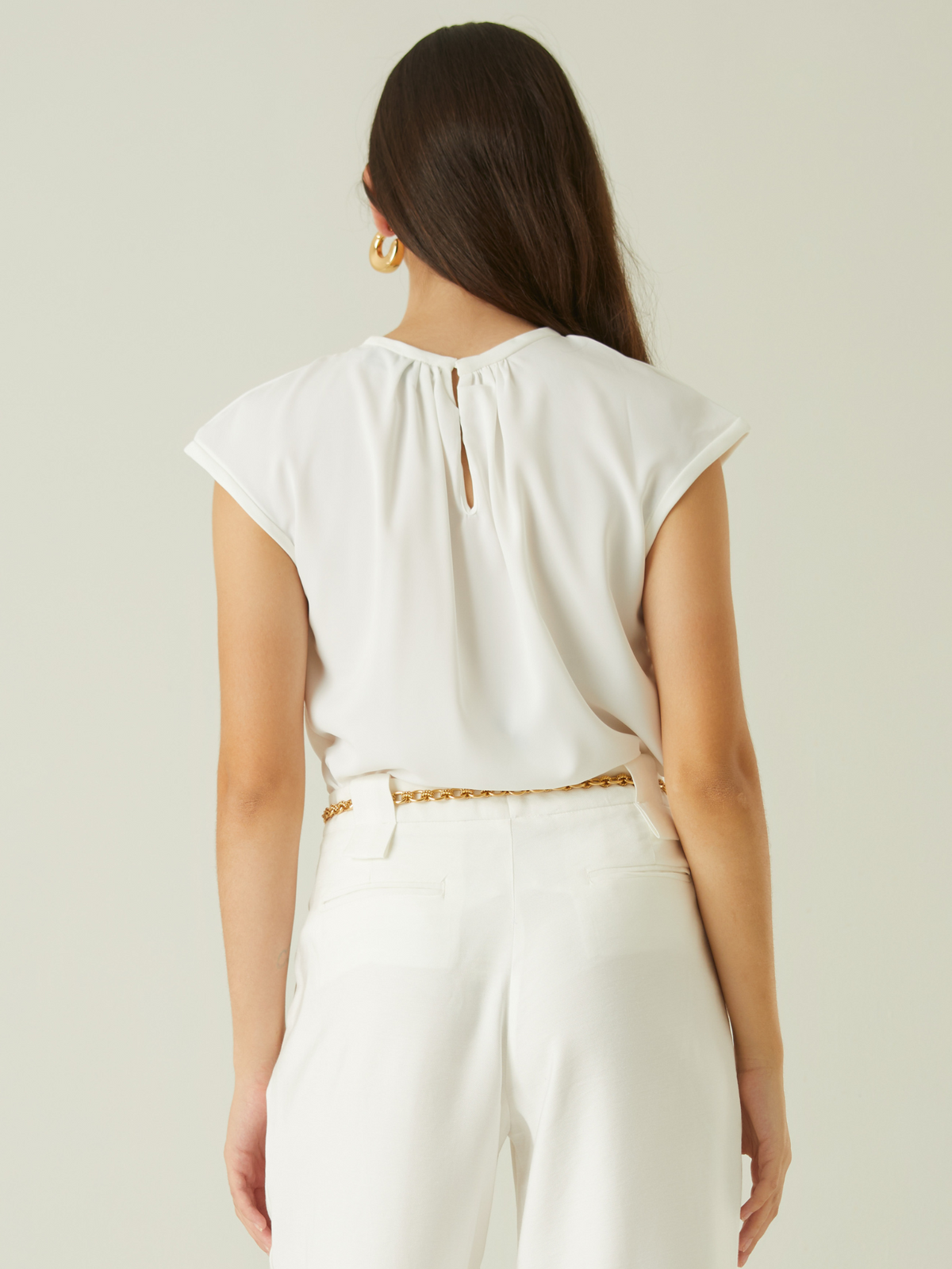 Riva White Blouse