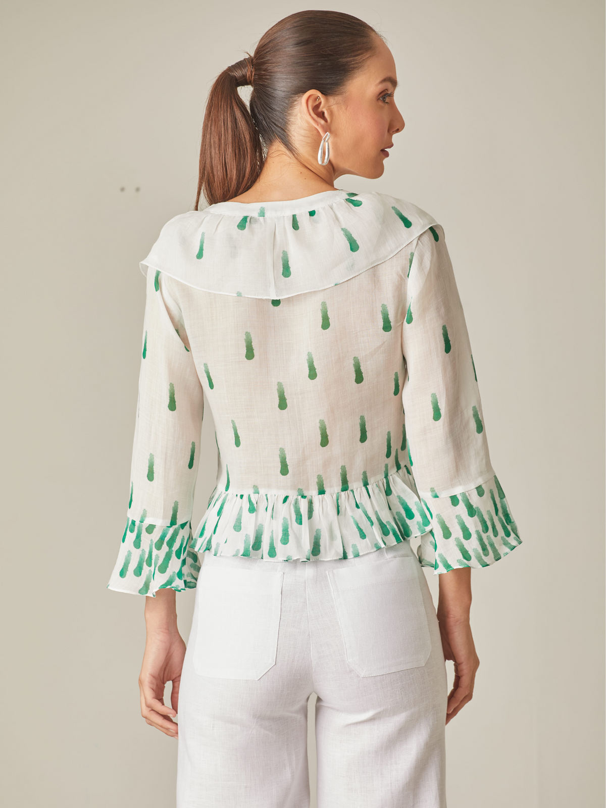 Dunedin Green Blouse