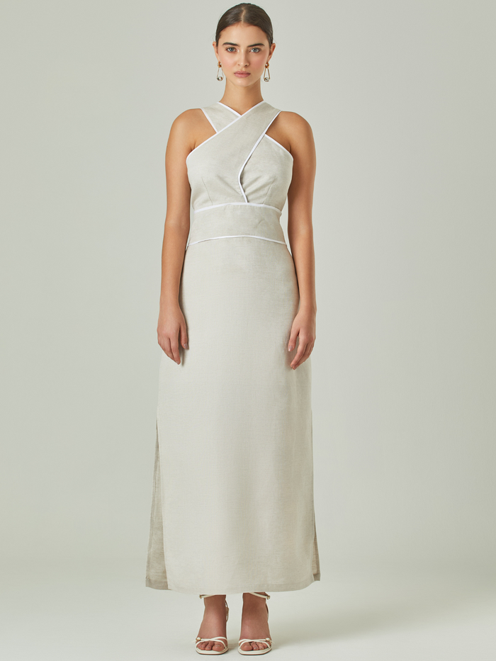 Sirena White Long Dress