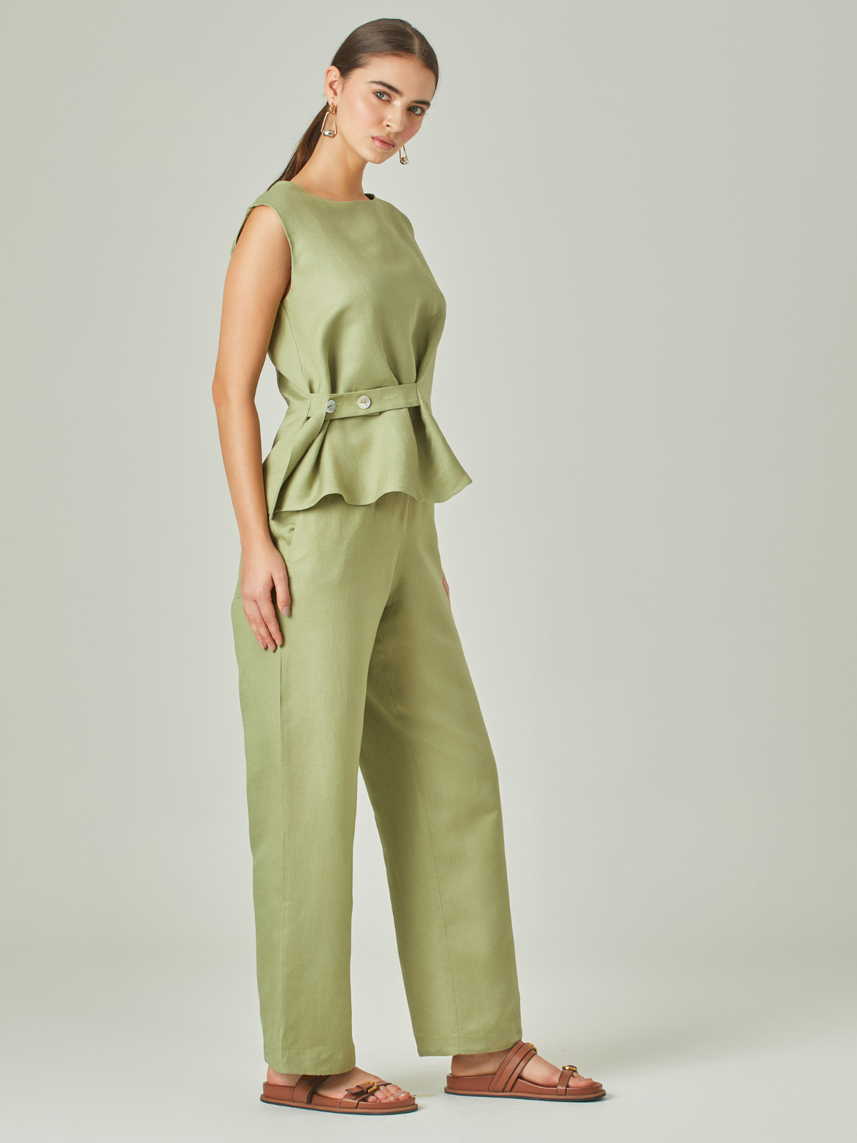 Long Pants Macarella Green