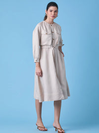 Amelie Long Dress Sand