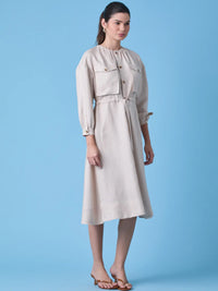 Amelie Long Dress Sand