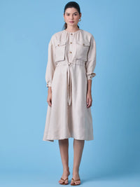 Amelie Long Dress Sand