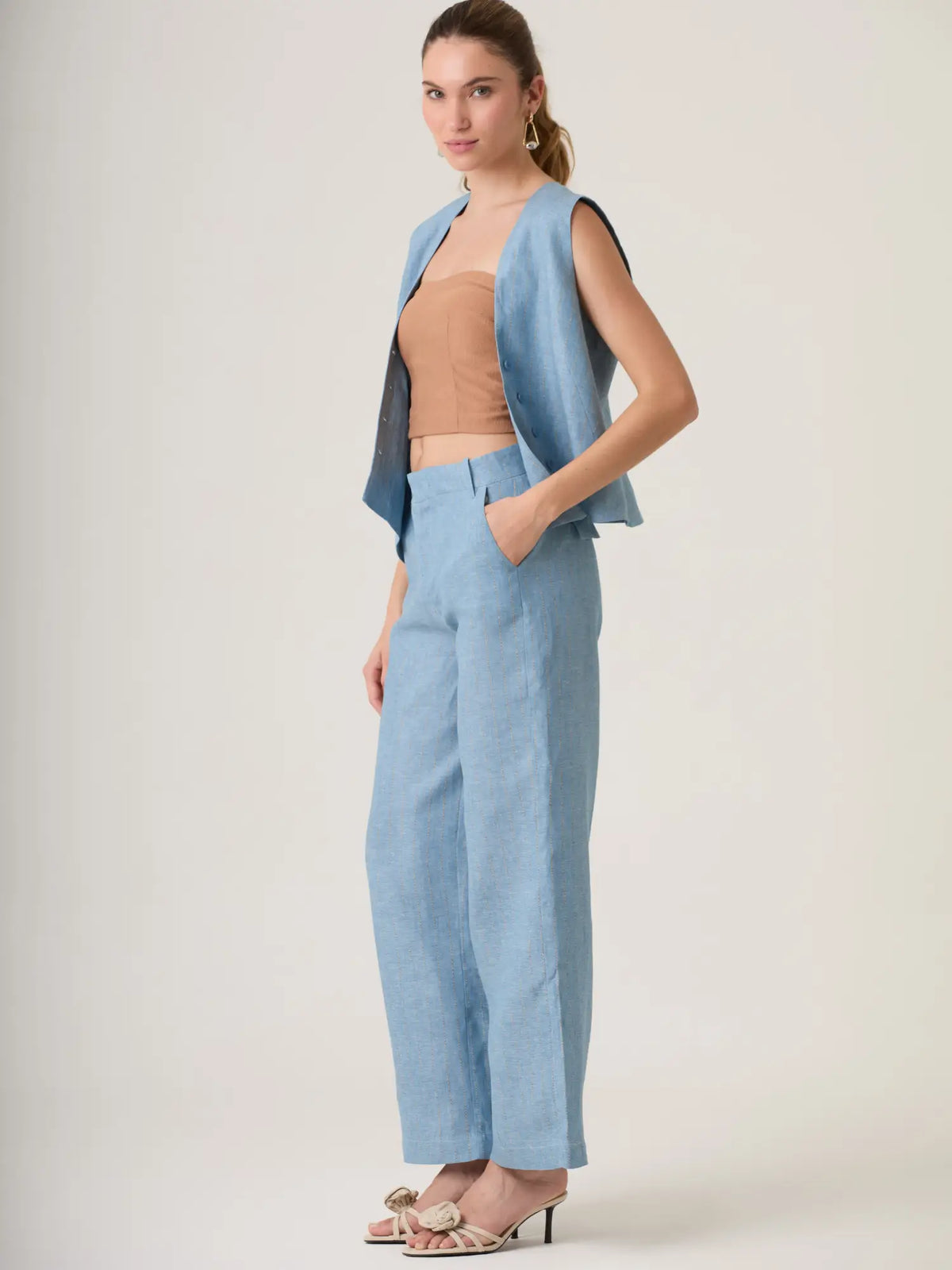 Barea Long Pants Baby Blue