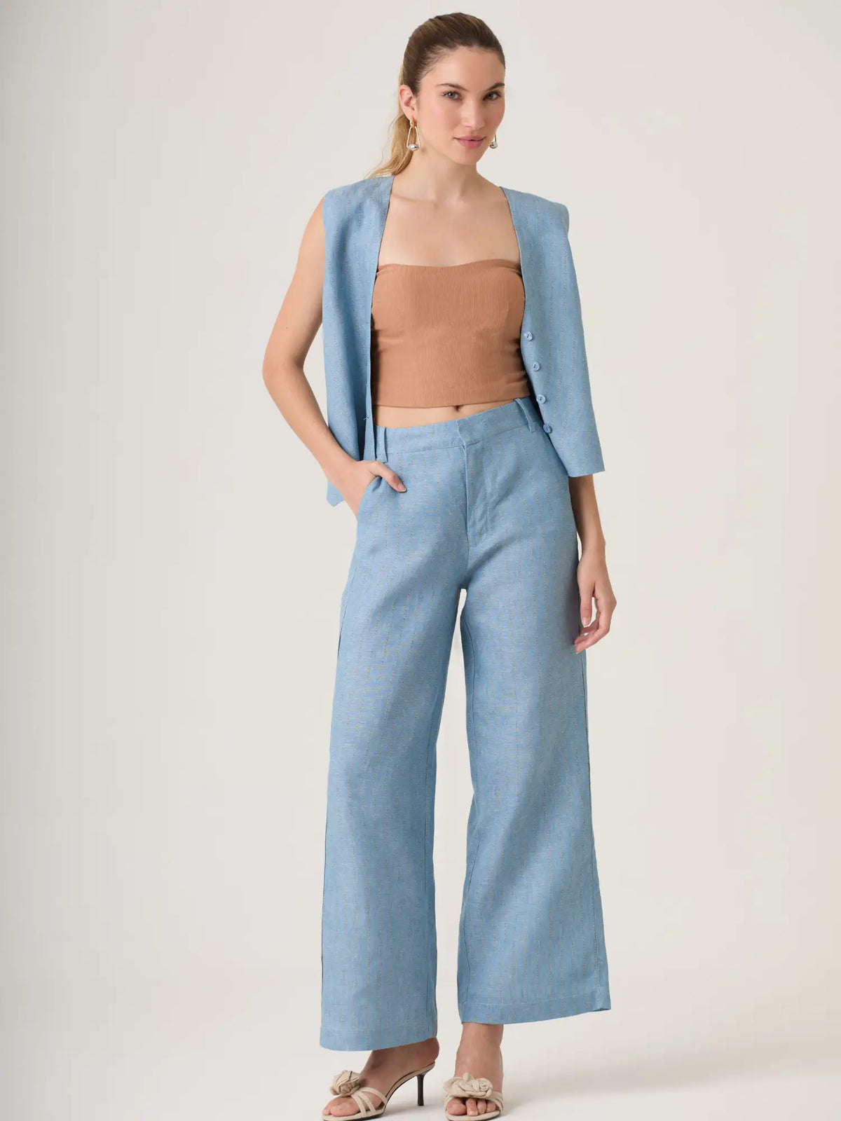 Barea Long Pants Baby Blue