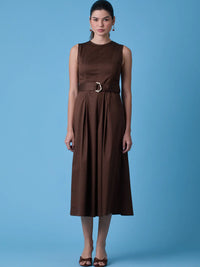 Erina Long Dress Coffee