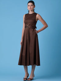 Erina Long Dress Coffee