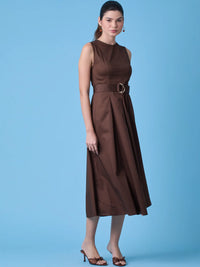 Erina Long Dress Coffee