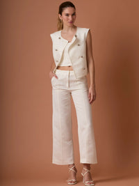 Iona Long Pants White
