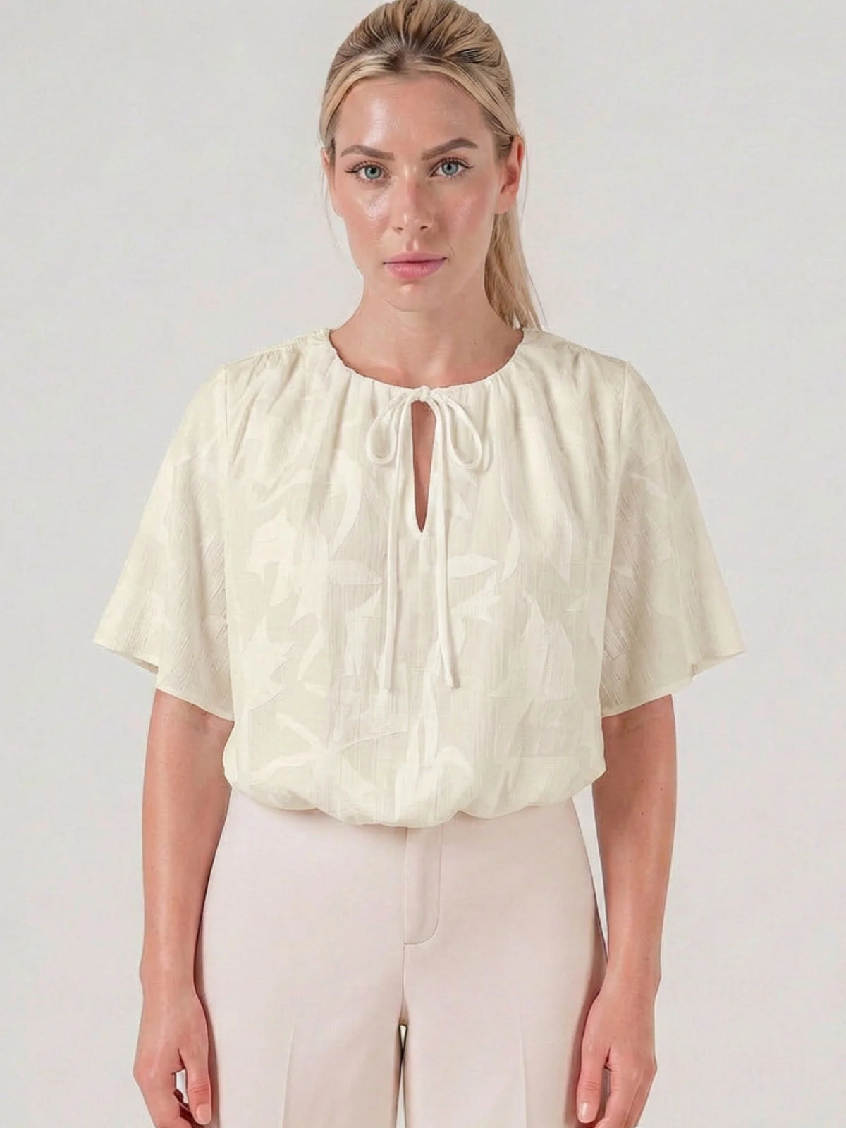 Florence White Blouse