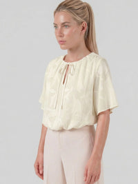 Florence White Blouse