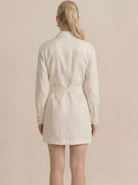 Belky White Short Dress