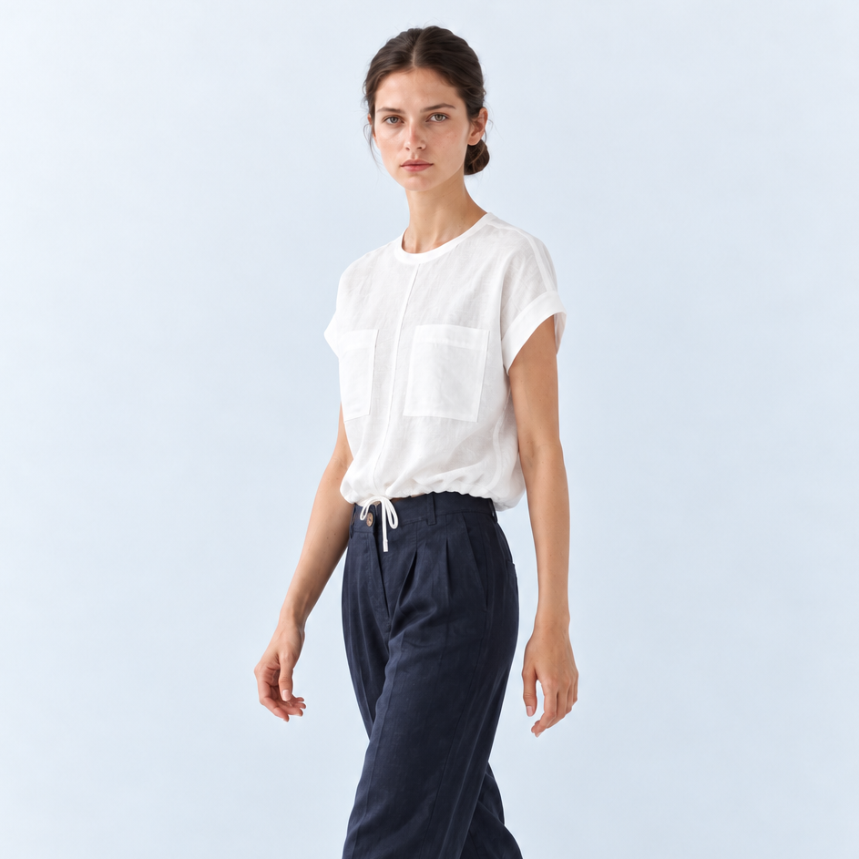 Blusa Zazen Blanco