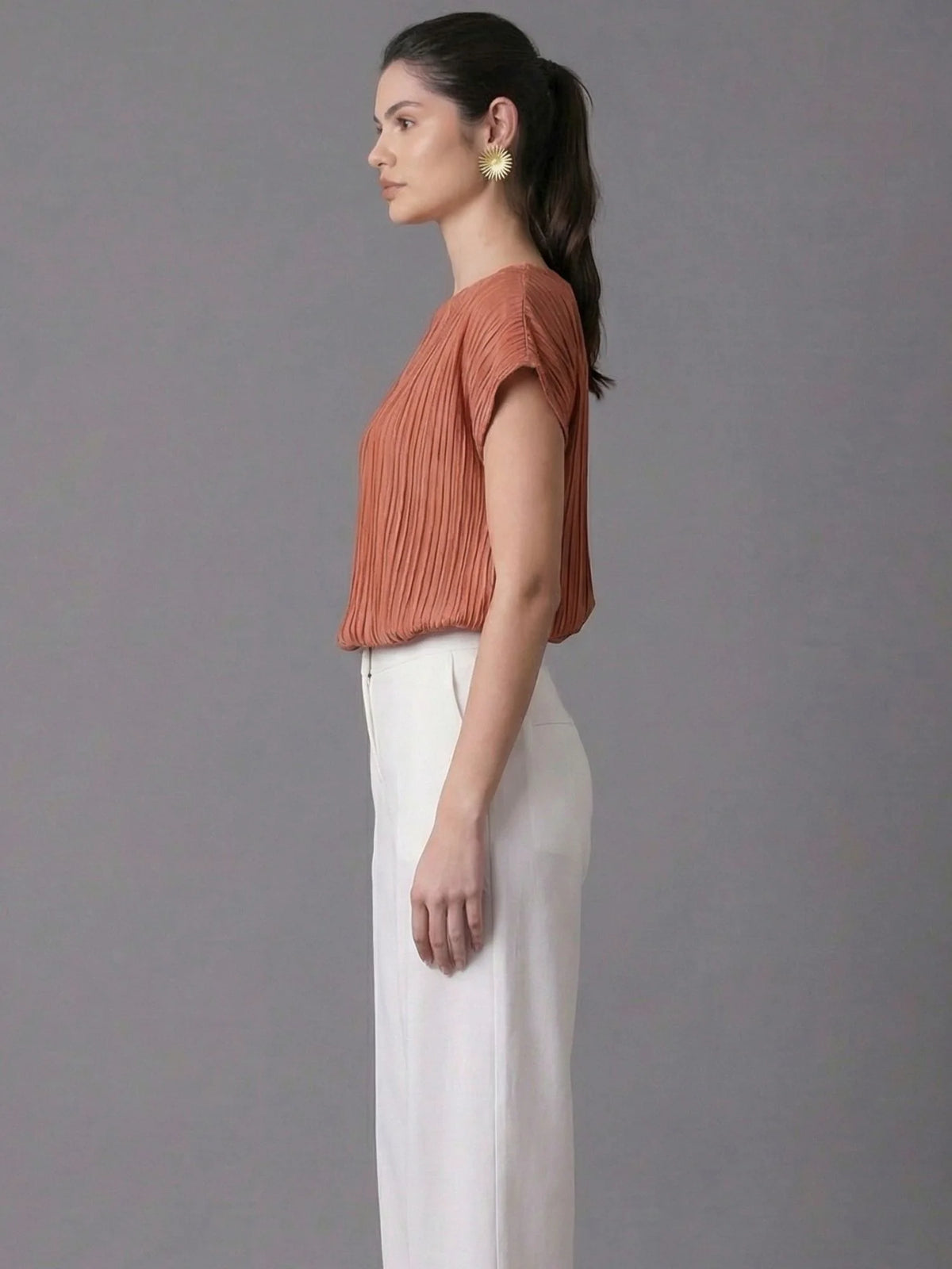 Dilana Blouse Terracotta