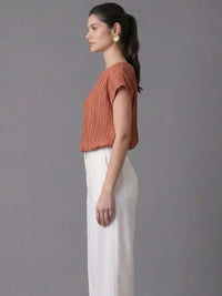 Dilana Blouse Terracotta