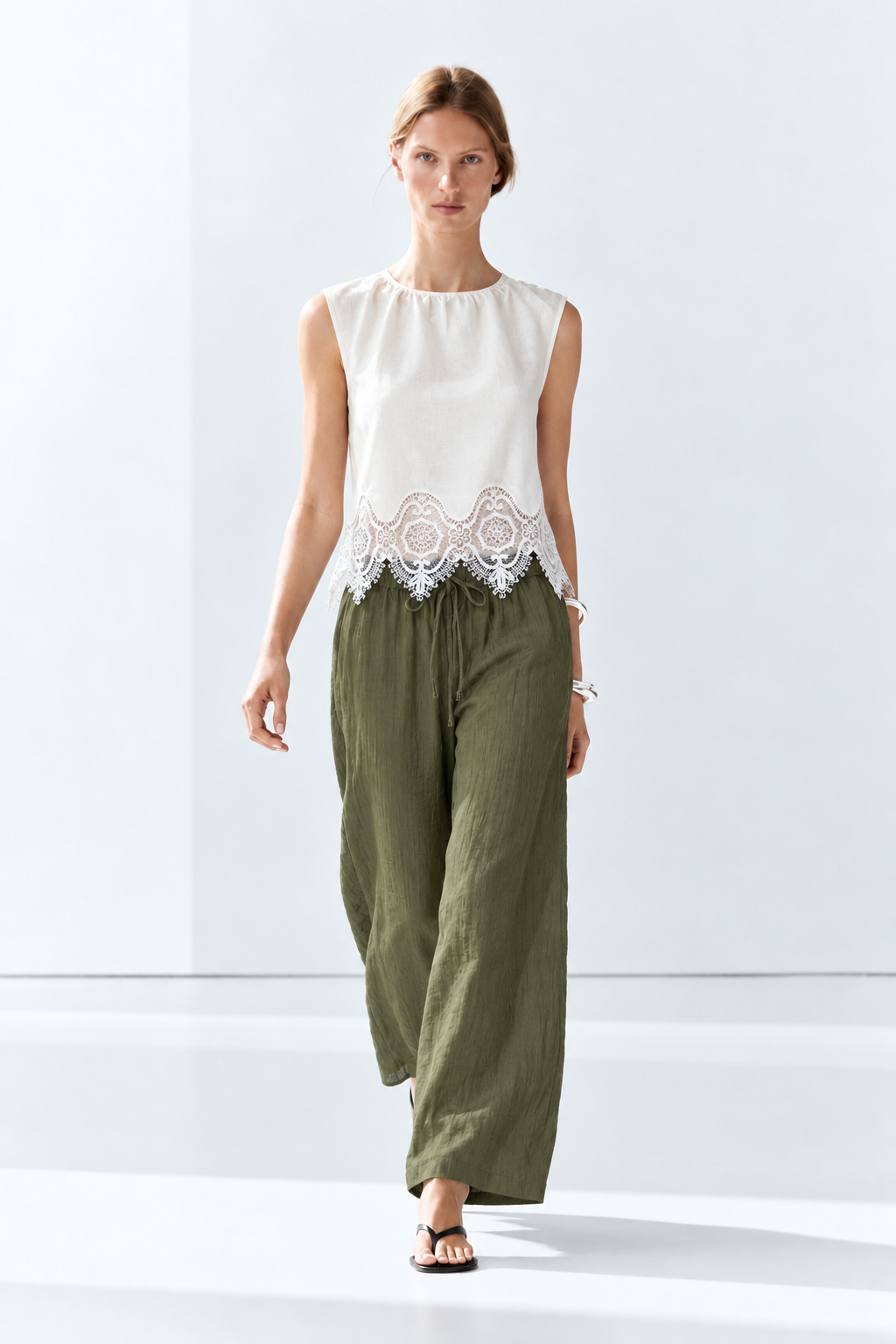 Pantalón Amoli Oliva