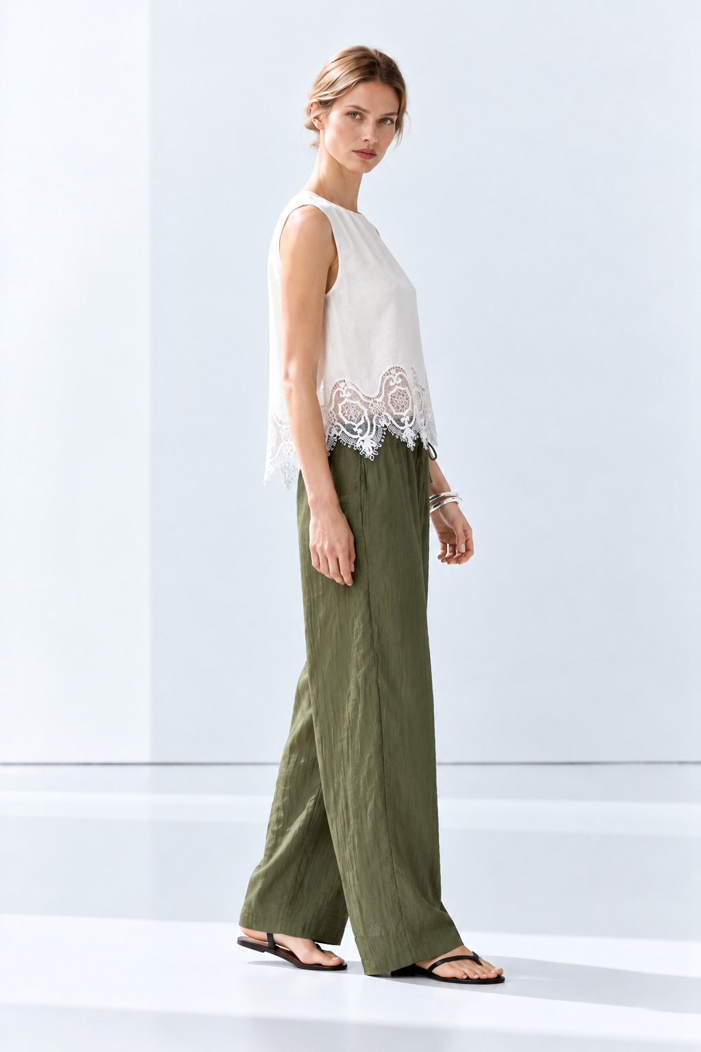 Pantalón Amoli Oliva