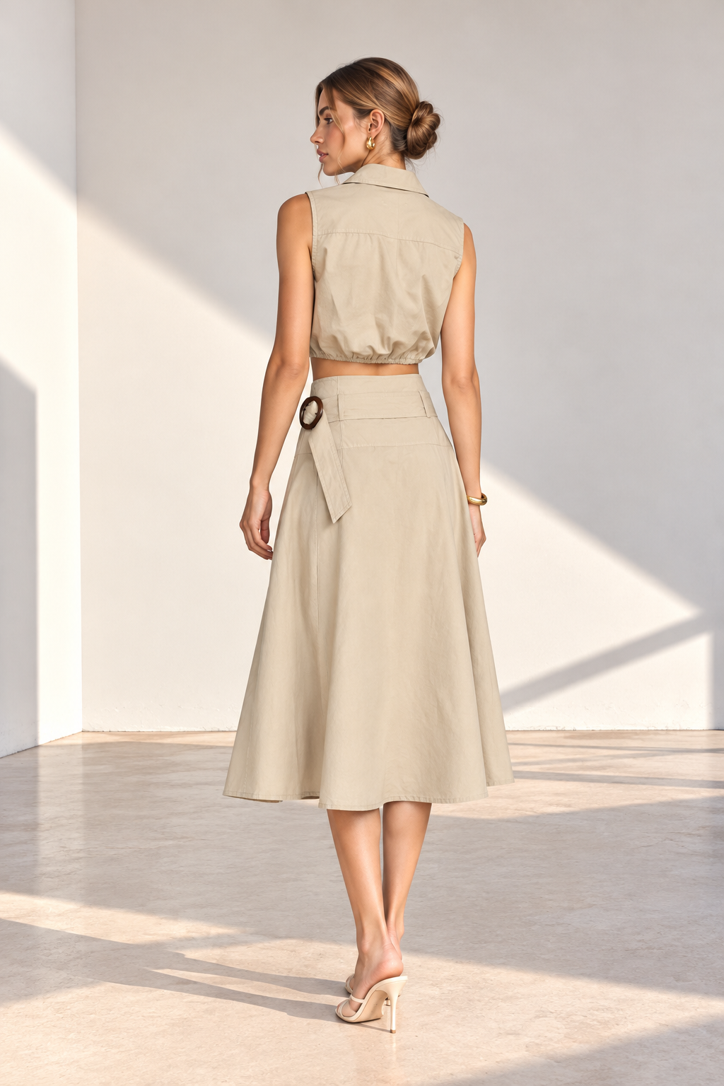 Blusa Manola Cemento