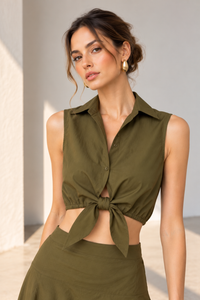 Blusa Manola Olivo