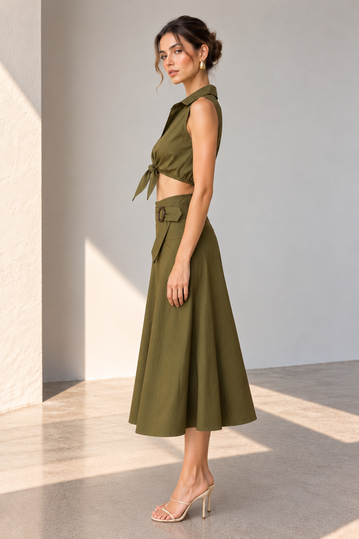 Blusa Manola Olivo