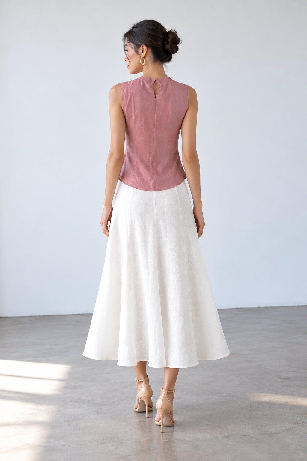 Blusa Samary Palo de Rosa