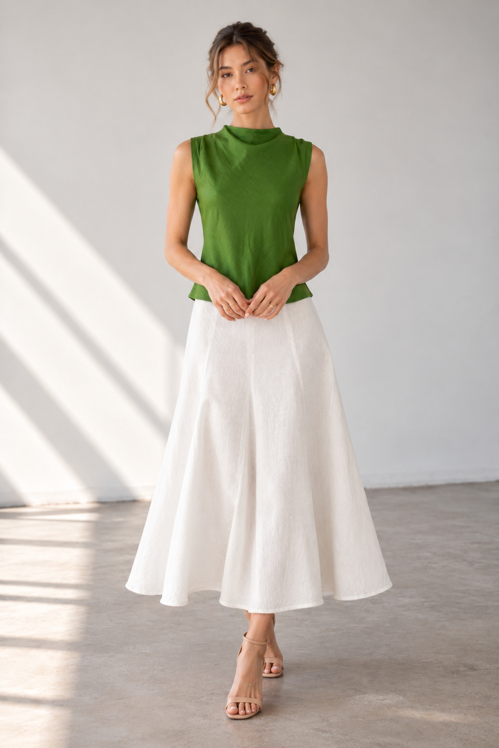 Samary Blouse Green