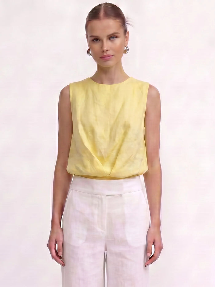 Polynesia Blouse Yellow