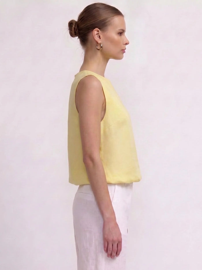 Polynesia Blouse Yellow