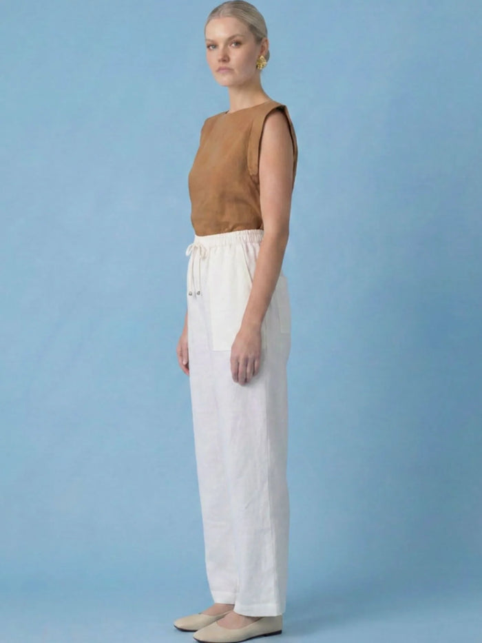 Massimo Pants White