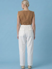 Massimo Pants White