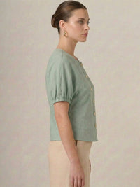 Ritual Blouse Green