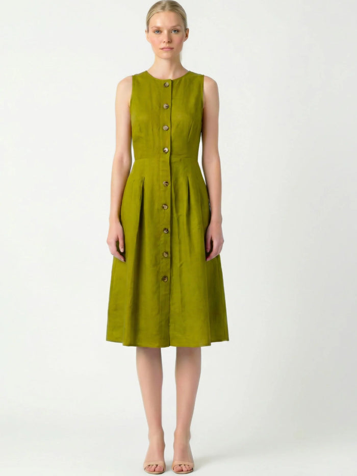Lantau Dress Green