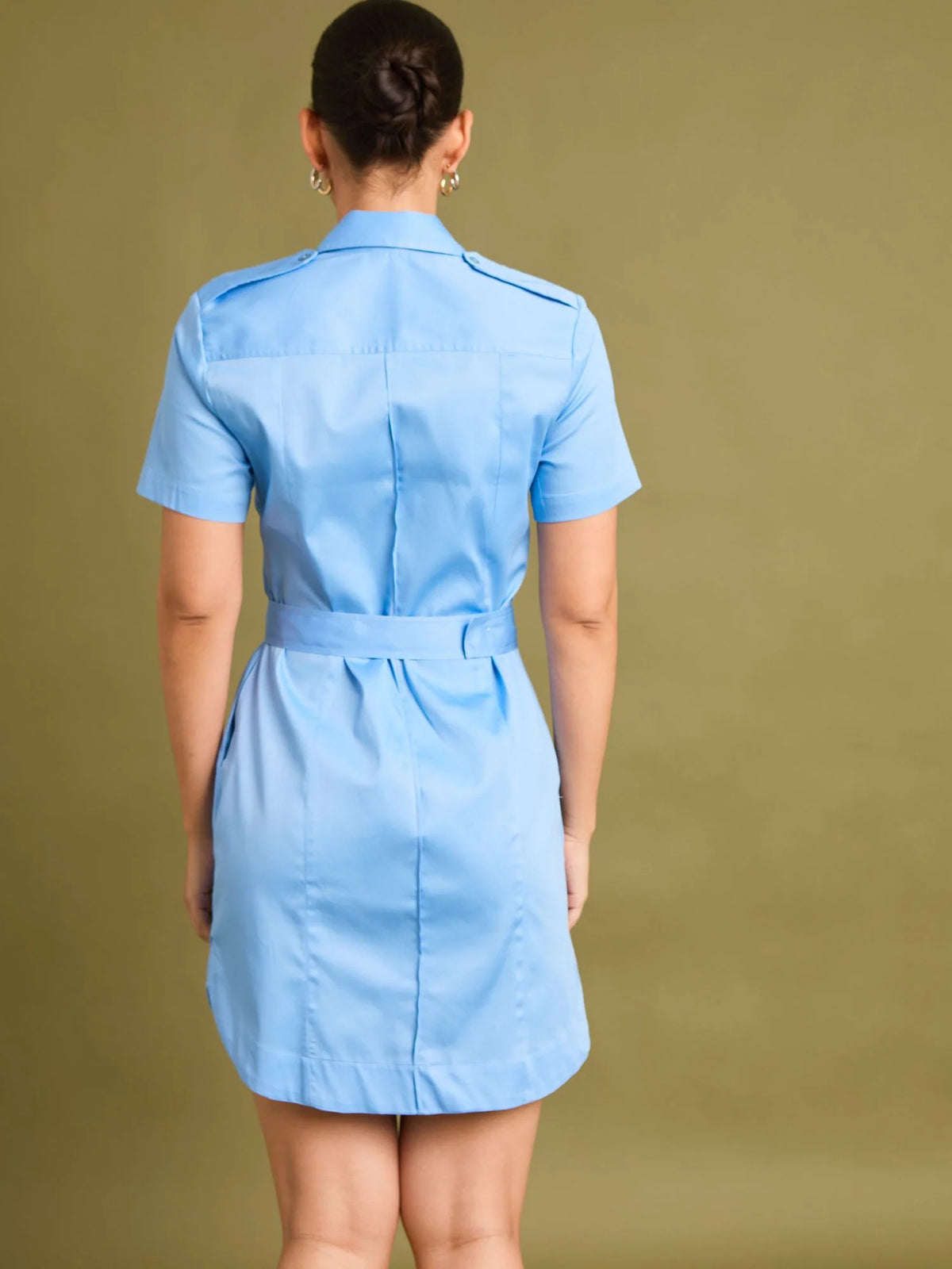 Irma Blue Short Dress