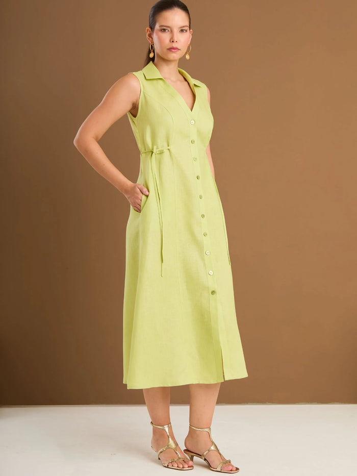 Marruecos Green Maxi Dress