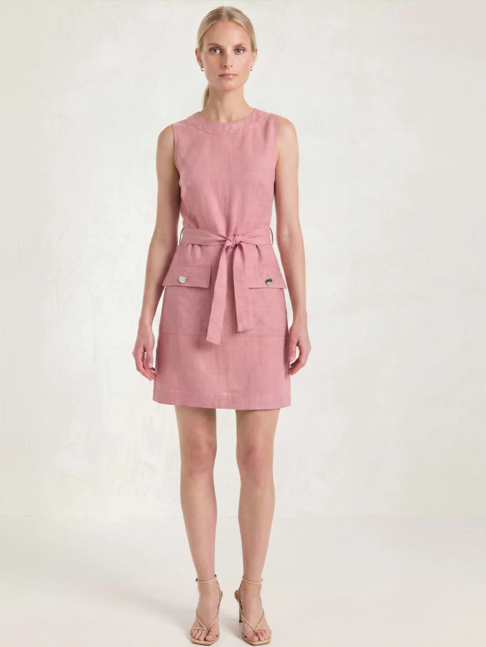 Gabyna Pink Short Dress