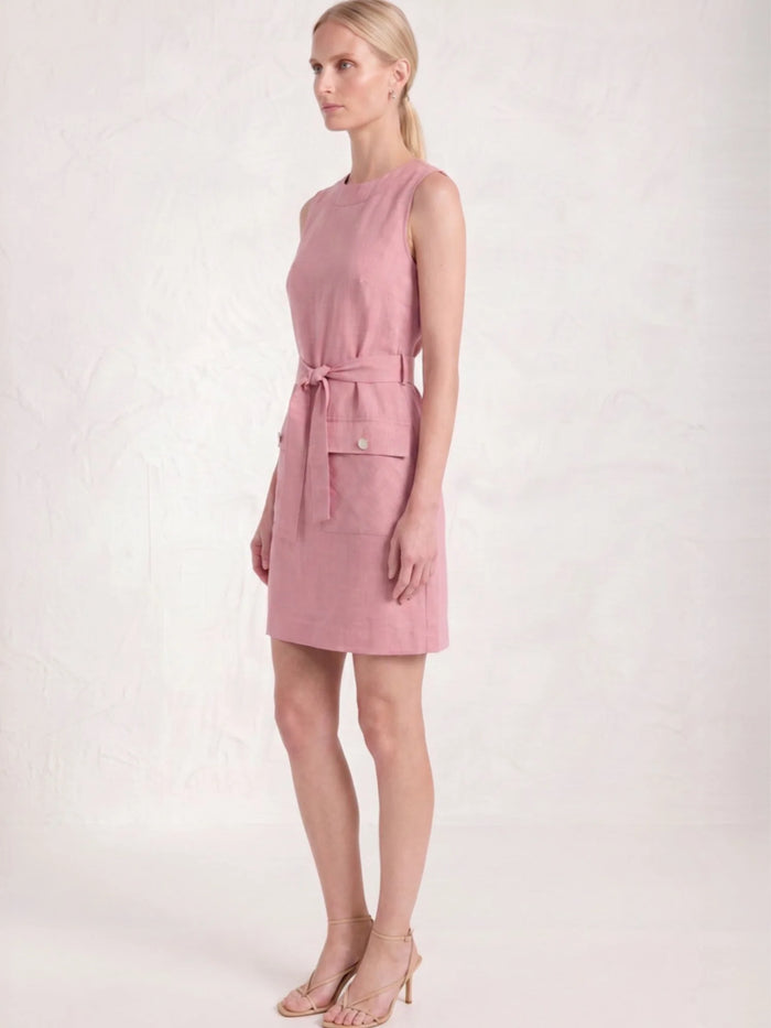 Gabyna Pink Short Dress