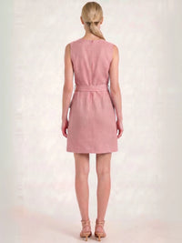 Gabyna Pink Short Dress