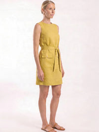 Gabyna Lime Short Dress