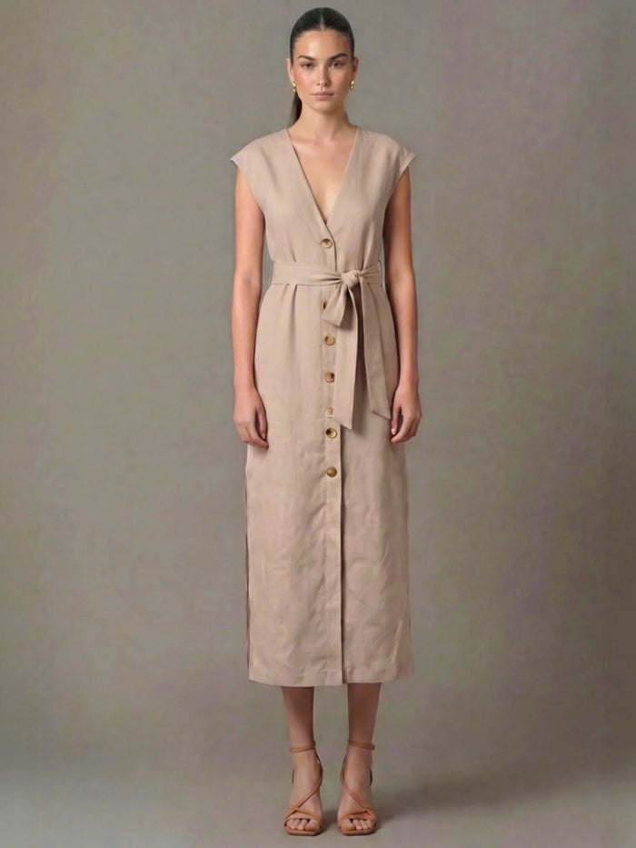 Kalle Natural Maxi Dress